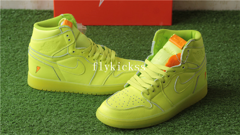 Authentic Air Jordan 1 OG High Lemon Lime Gatorade